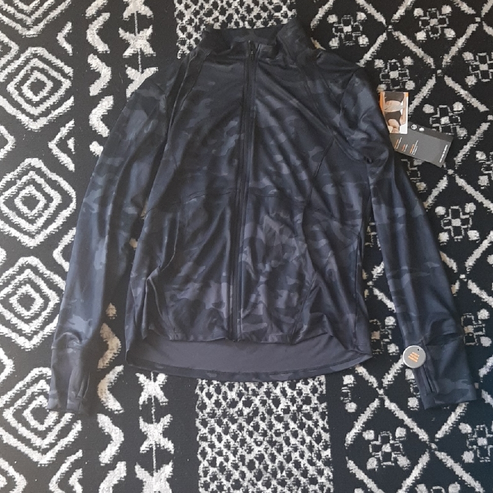Avia Women's Black Camouflage Hoodie